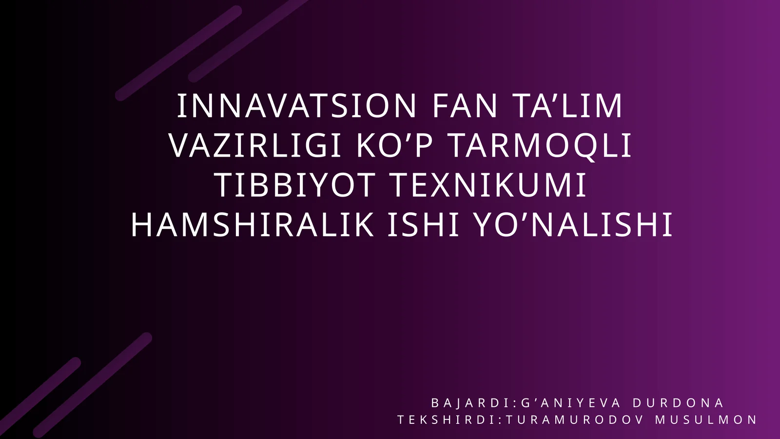Ayirish Tizimi