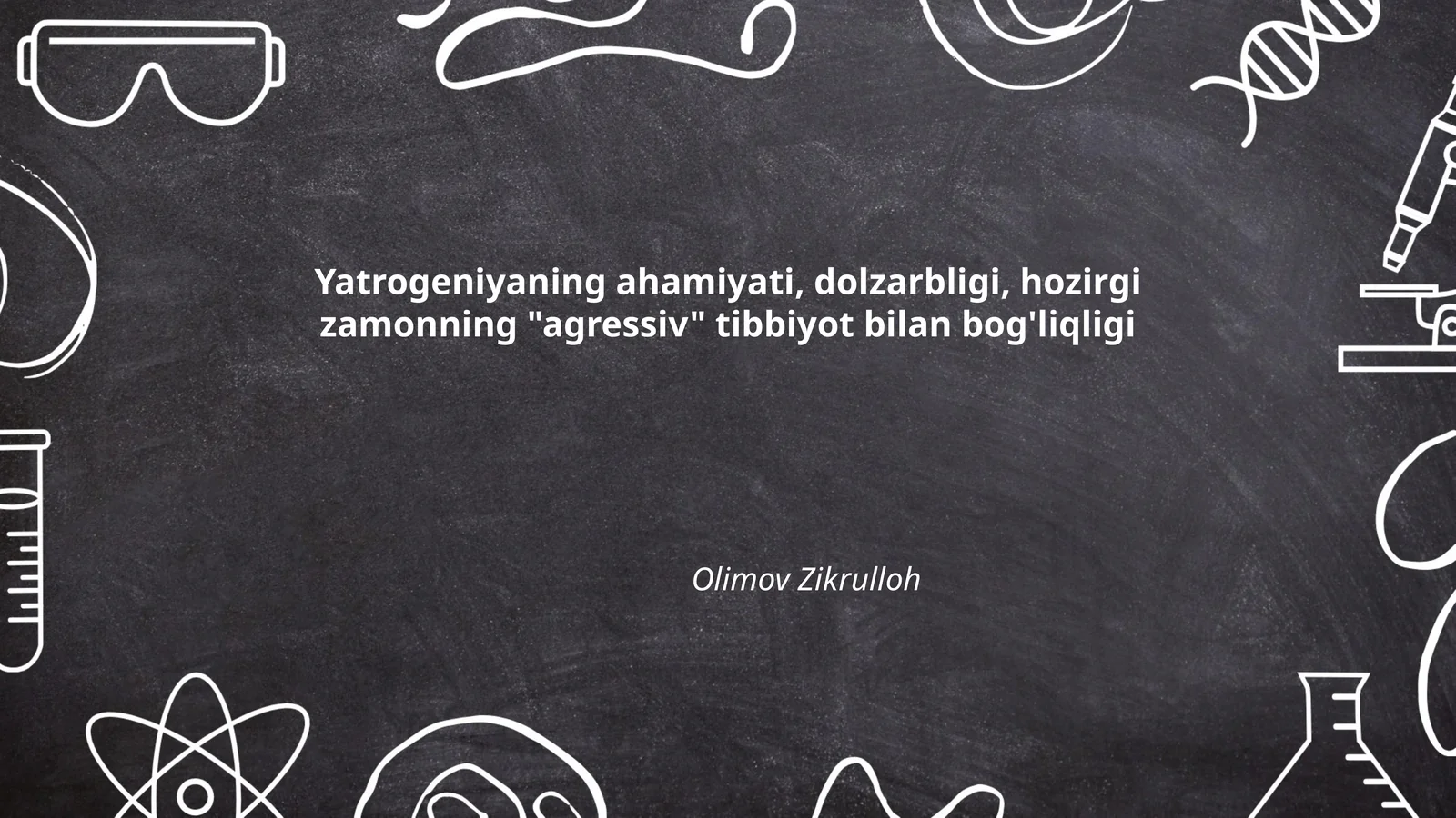 Yatrogeniyaning tibbiyotda roli