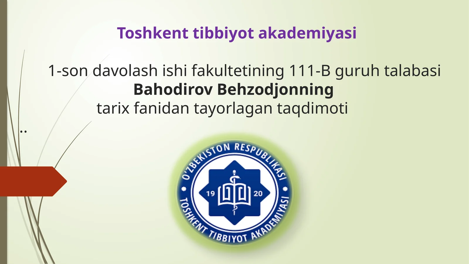 Mirzo Ulug‘bekning jahon ilm-fan rivojida tutgan o‘rni