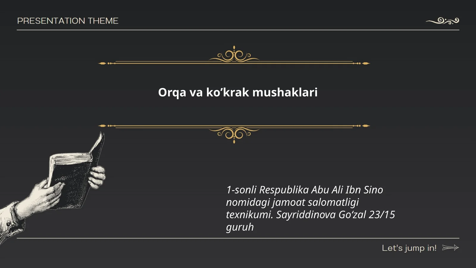 Orqa va koʼkrak mushaklari