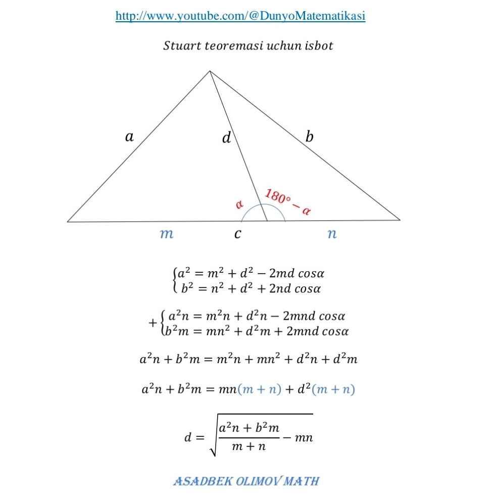 Asadbek Olimov Math 1452
