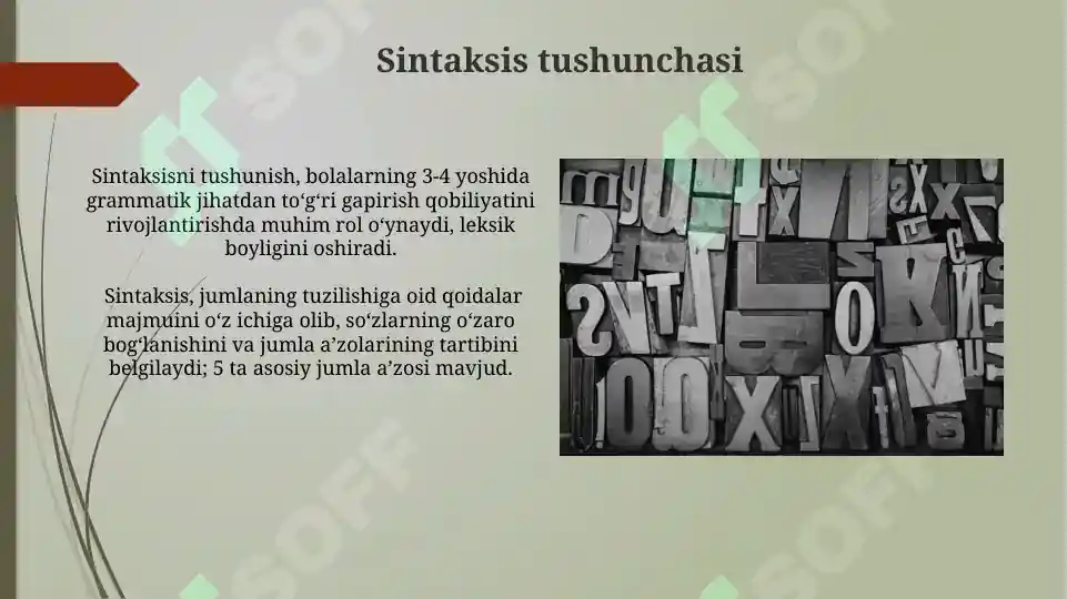 Sentaksis Rasm Uzb Sintaksis haqida tushuncha va boshlangich ta'limda sintaksis oʻqitish ...