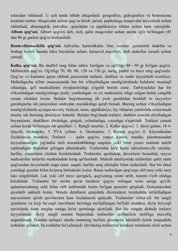 Kunc Kesen Shablon Qog’oz va karton turlari hamda trafaret, shablon va muhr tayyorlash ...