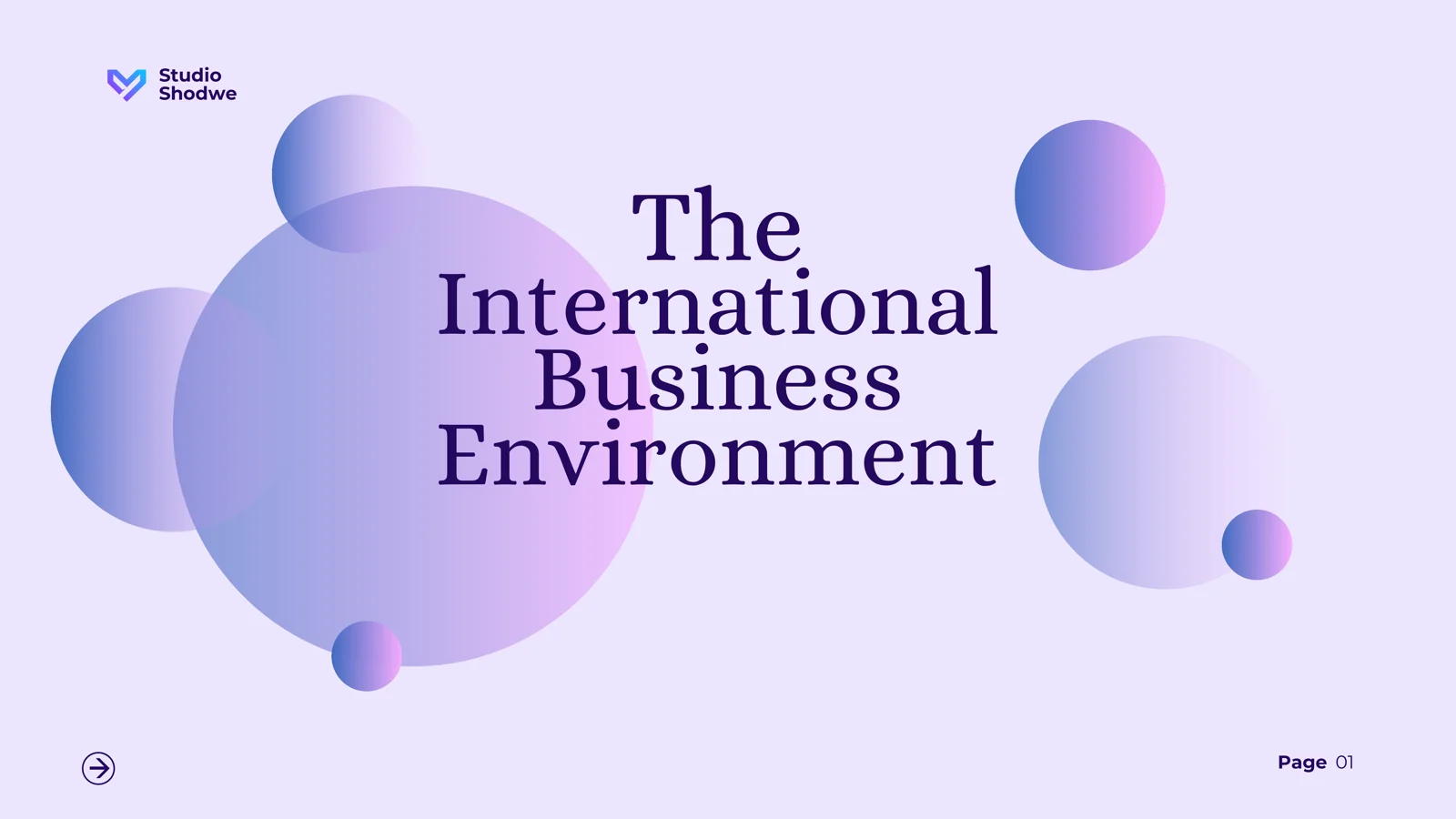 International Business Environment Studio