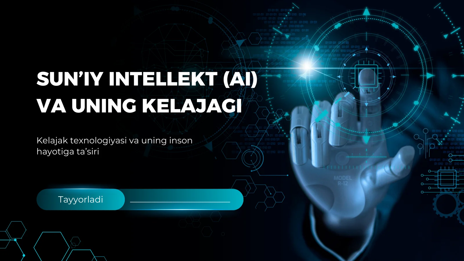 SUN IY INTELLEKT AI VA UNING KELAJAGI SUN IY INTELLEKT AI VA UNING KELAJAGI