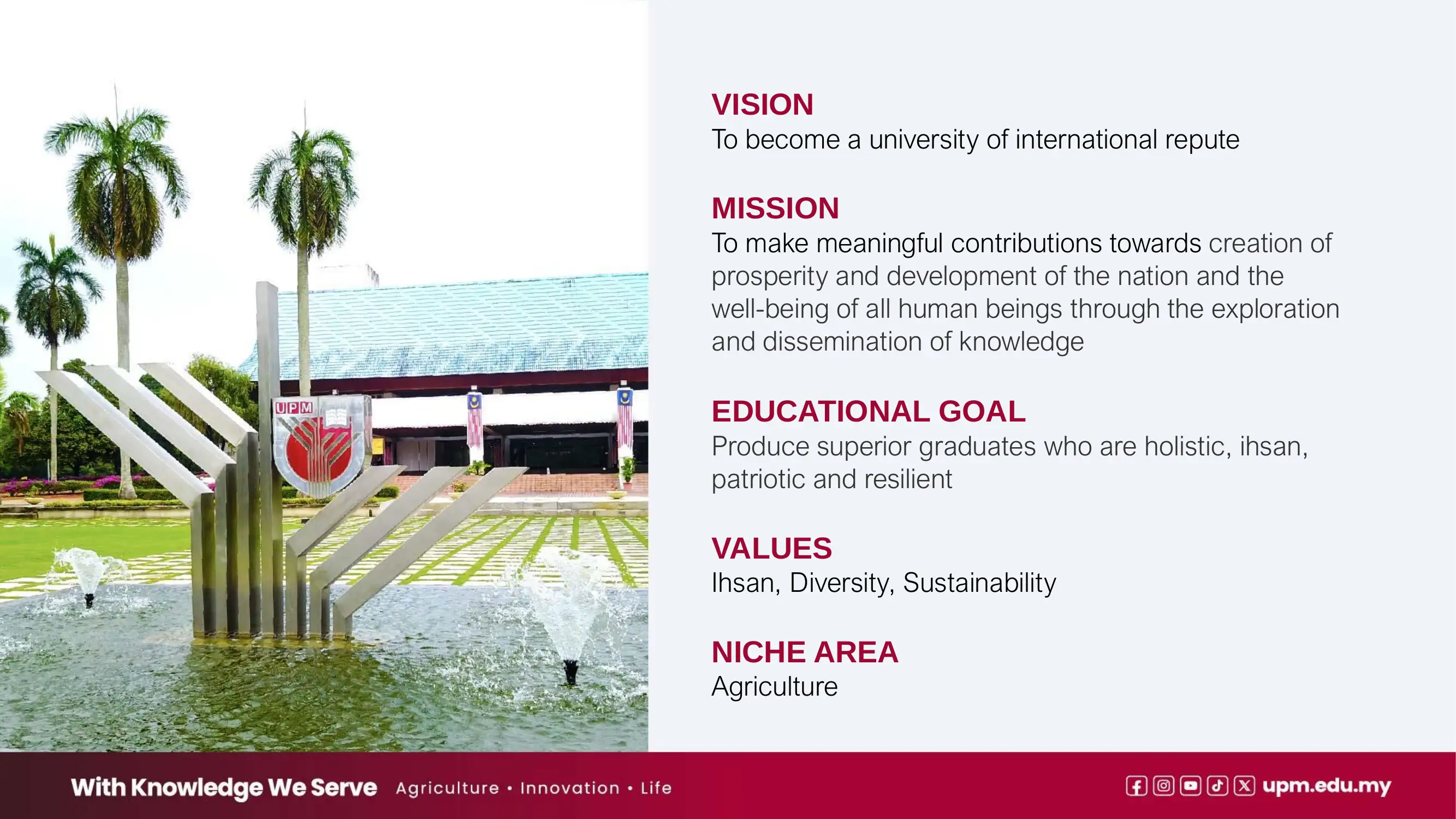 Upm Image Universiti Putra Malaysia (UPM)