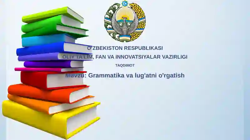 Leksika Rasm Grammatika va Leksika