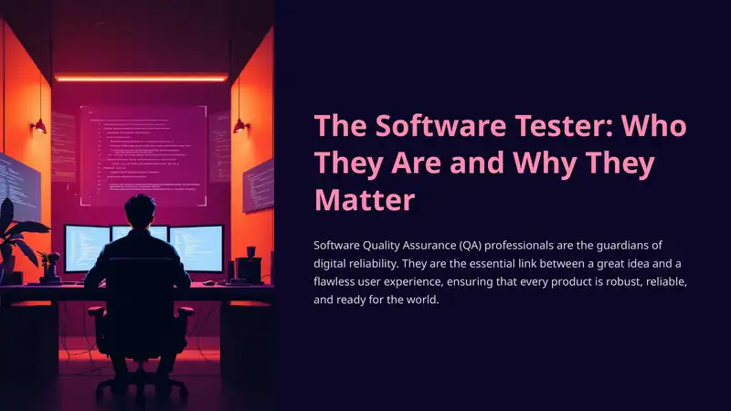Software Tester Two The Software Tester: Who They Are and Why They Matter