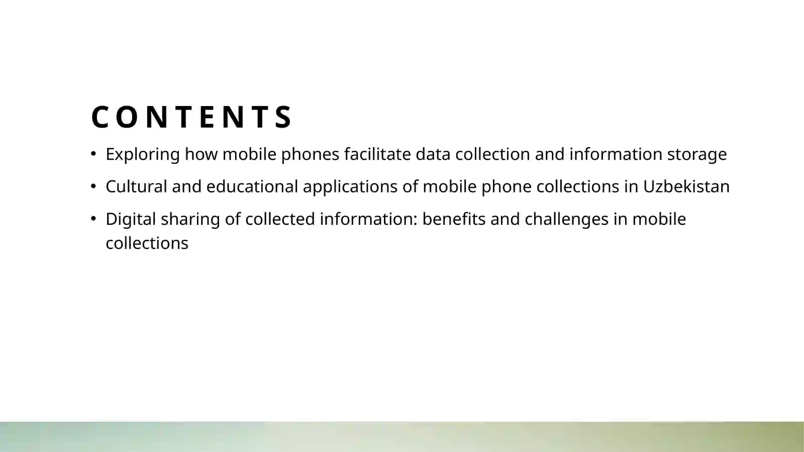 The Role of Mobile Phones in Efficient Data Collection Processes