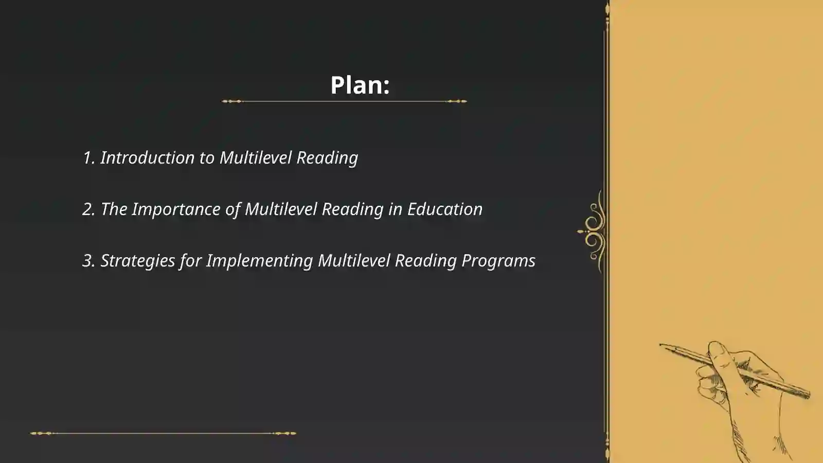 Multilevel Reading full part