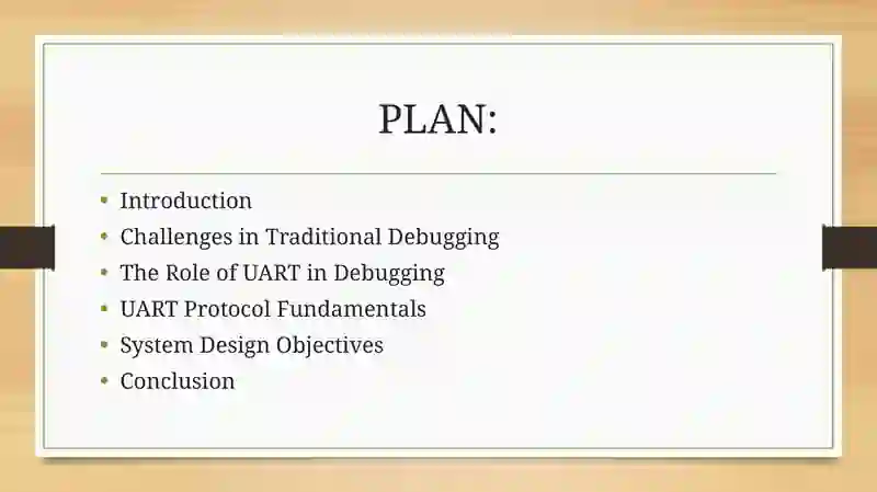 Development of a Debugging System for a Microcontroller Using UART