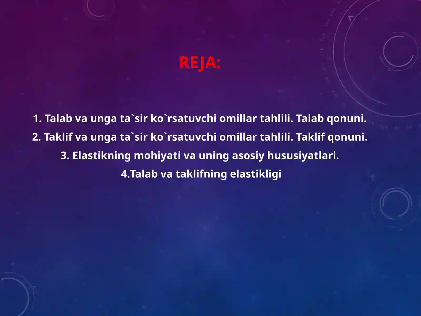 Talab Stak Talab va taklif tahlili