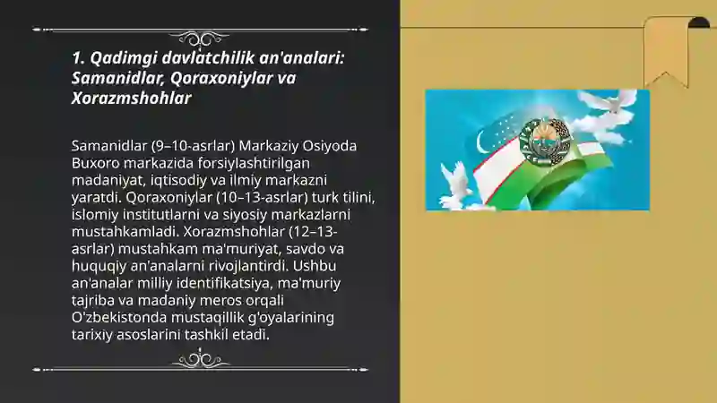 O zbekistonda Mustaqillik G oyalarining Tarixiy Asoslari o-zbekistonda-mustaqillik-g-oyalarining-tarixiy-asoslari