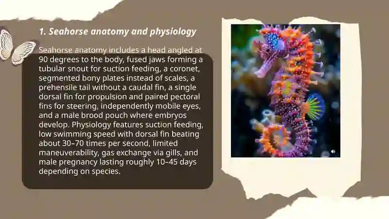 Corefiling Seahorse Seahorse Anatomy and Physiology
