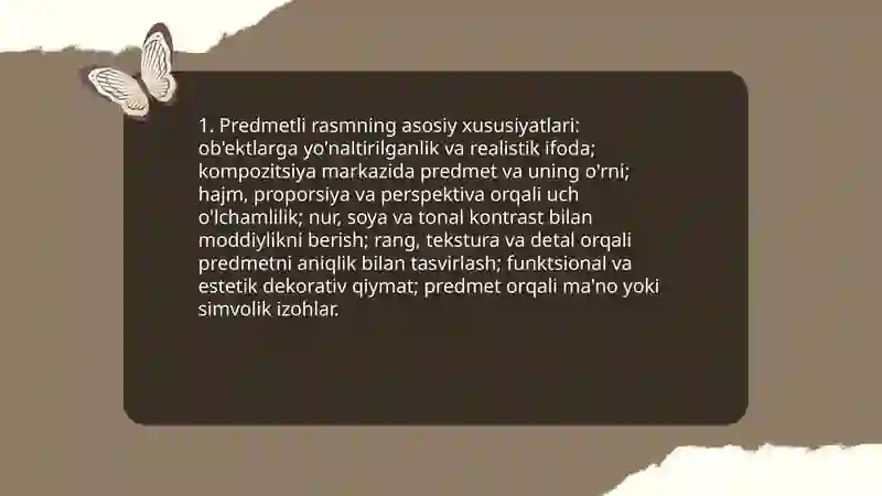 Topic Sentences Uchun Rasm Predmetli rasm mazmunli rasm dekorativ rasm