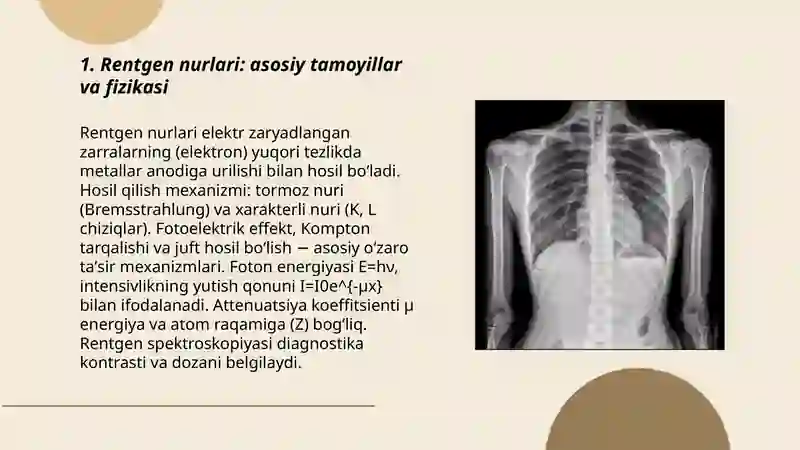 Child Rentgen Rentgen va ultratovush diagnostikasi