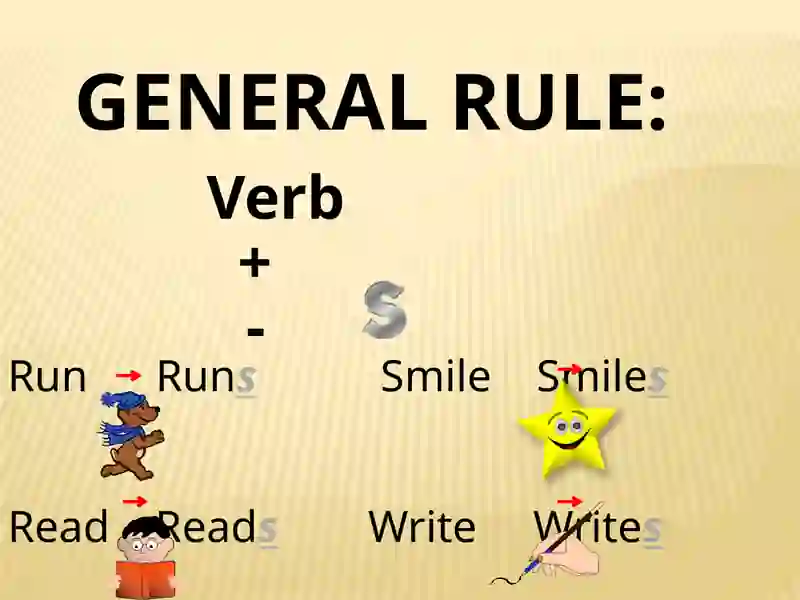 Word Ruled Verb Verb Conjugation Rules