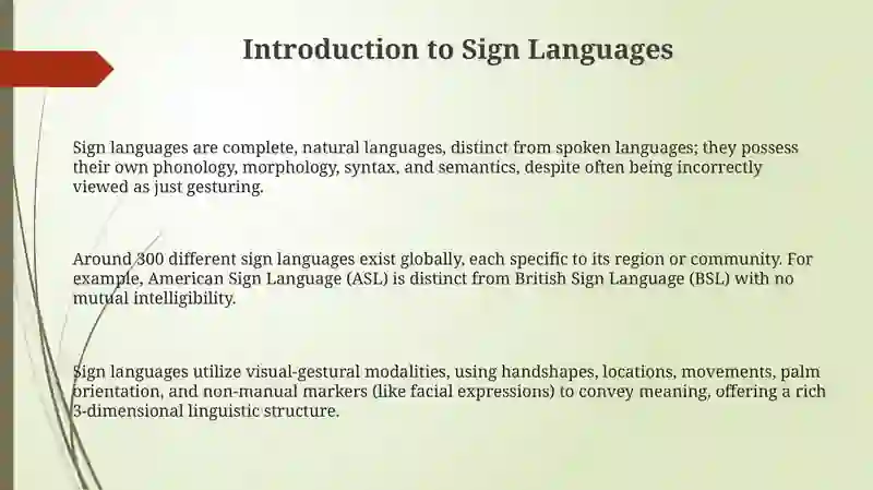 Jenmarc Sign Language Sign languages