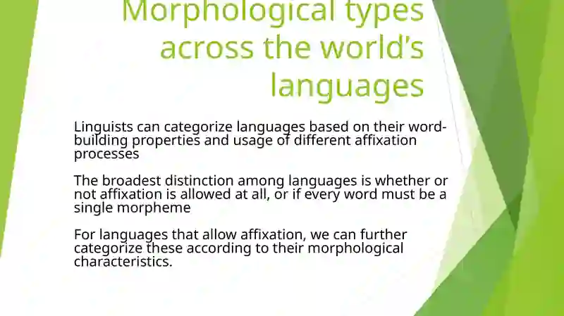 Typologist Typalogy of classifikatsion languages