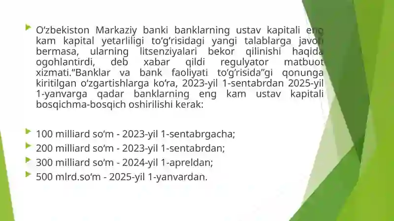 BANK FAOLIYATIDA RISKLARNI BOSHQARISH BANK FAOLIYATIDA RISKLARNI BOSHQARISH