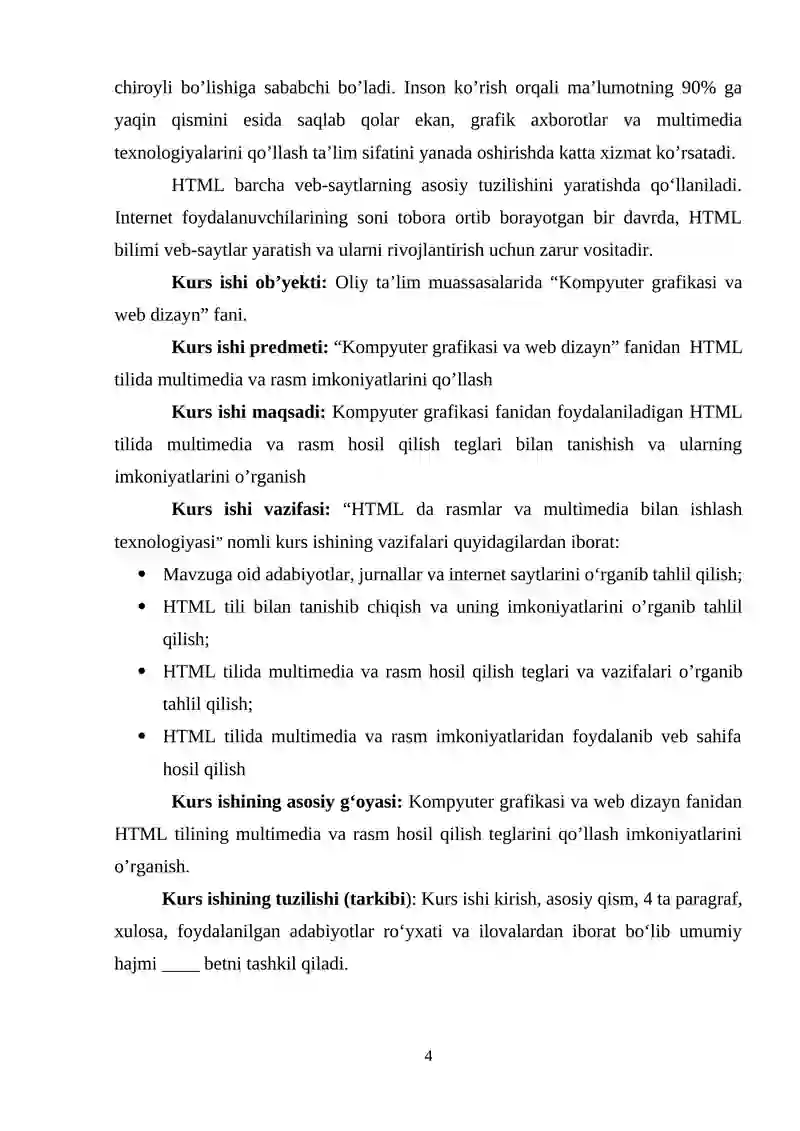 Html Rasimlar HTML da rasmlar va multimedia bilan ishlash texnologiyasi