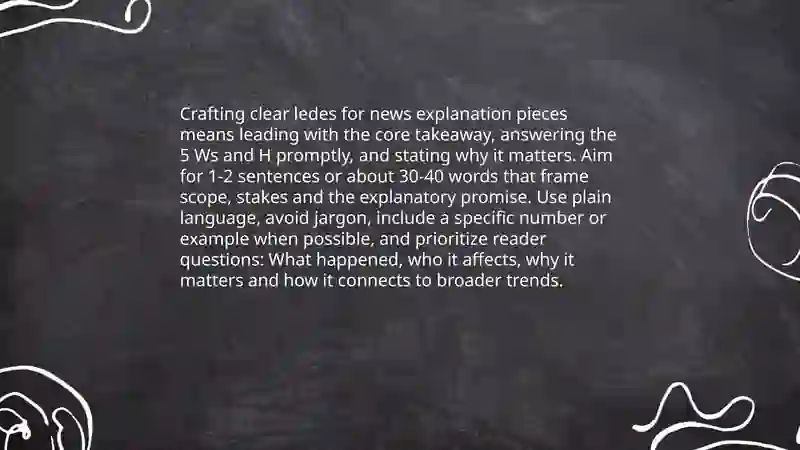 News Explainer Example Structure and Anatomy of a Newspaper Explainer Article